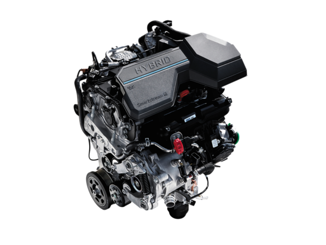 1,6litrový zážehový motor T-GDI zcela nového kompaktního SUV Hyundai TUCSON Plug-in Hybrid.